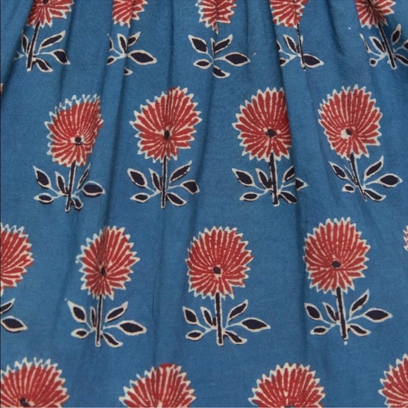 Christy Dawn Dress The Ollie Indigo Sunflower - Picture 3 of 8